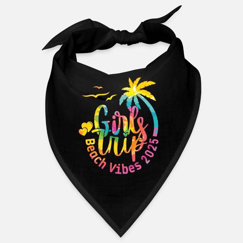Weekend Girls Trip Beach Vibes 2025 Bandana