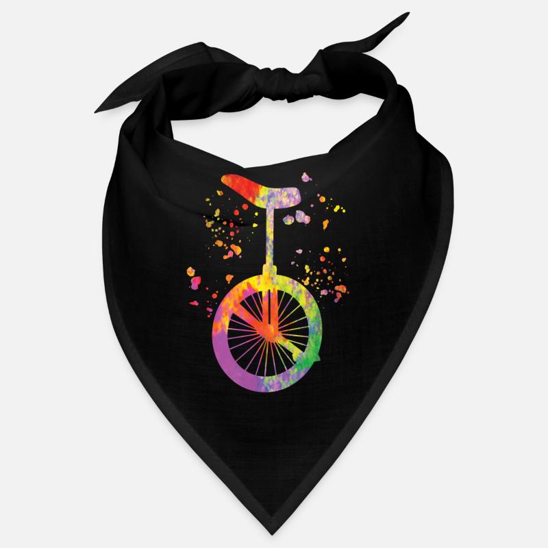 Einradfahrer Einradfahren Einrad - Bandana - Schwarz