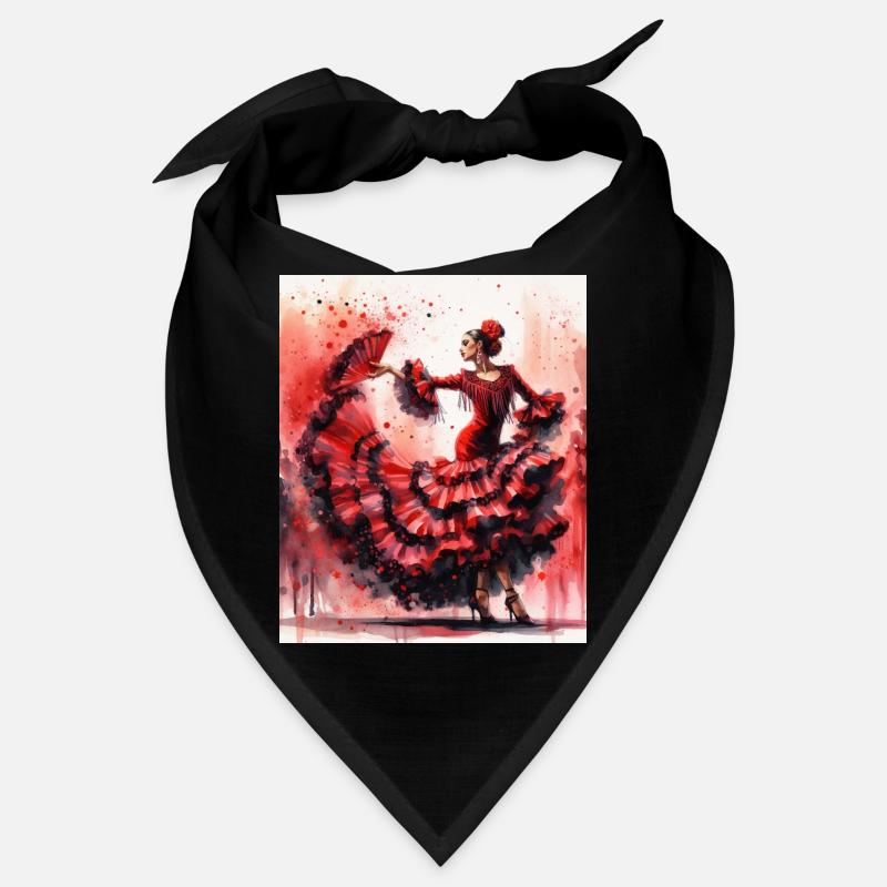 Flamenco Dancer's Passion Bandana