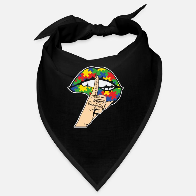 Ne jugez pas ce que vous ne comprenez pas Autisme Bandana