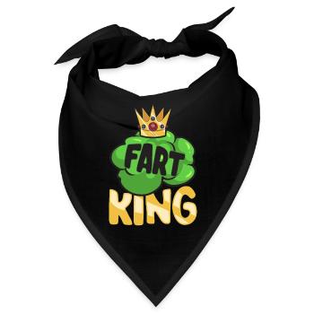 Furz Furzen Pupsen - Bandana - Schwarz - Vorne