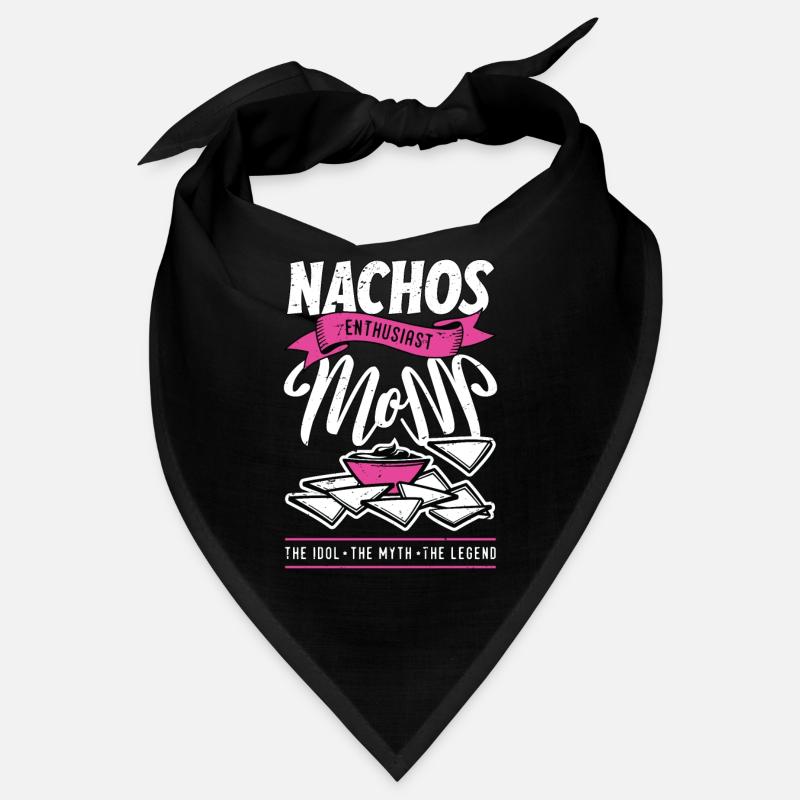 Passionnée de nachos Maman L’idole Enchiladas Amant Bandana