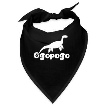 Ogopogo Niedliches Seemonster Kryptid - Bandana - Schwarz - Vorne
