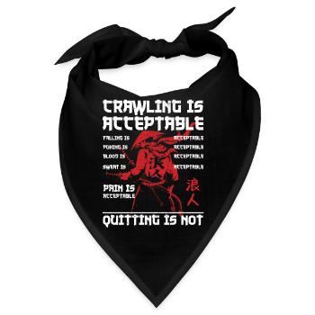 Samurai - Bandana - Schwarz - Vorne