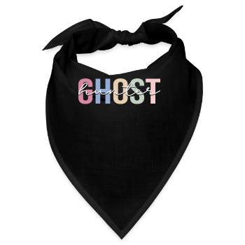 Geisterjäger Paranormaler Ermittler Geisterjagd - Bandana - Schwarz - Vorne