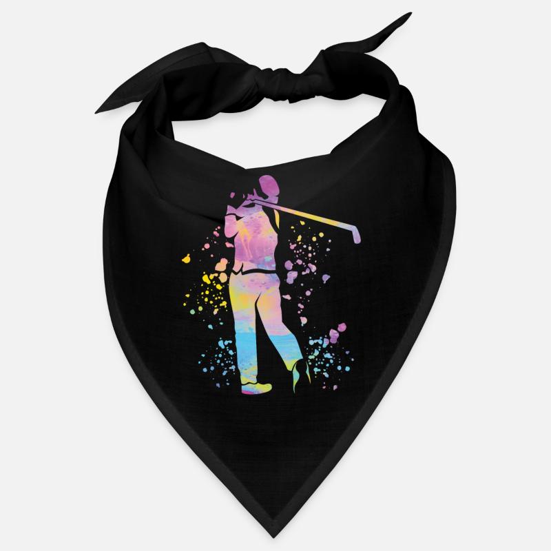 Golfer Colorsplash Kinder Miniaturgolf Bandana