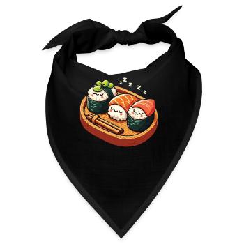 Sushi - Bandana - Schwarz - Vorne