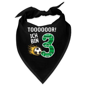 Tor Ich bin 3 - Bandana - Schwarz - Vorne