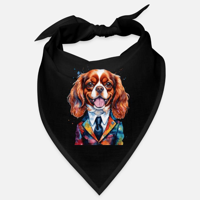 Cavalier King Charles Spaniel Costume Imprimé Chien Bandana