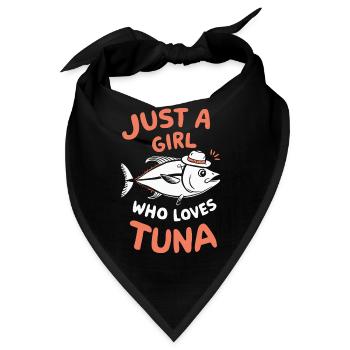 Thunfisch - Bandana - Schwarz - Vorne