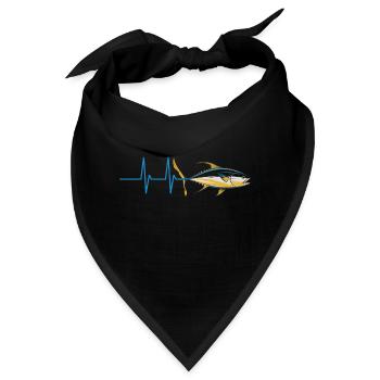 Thunfisch - Bandana - Schwarz - Vorne