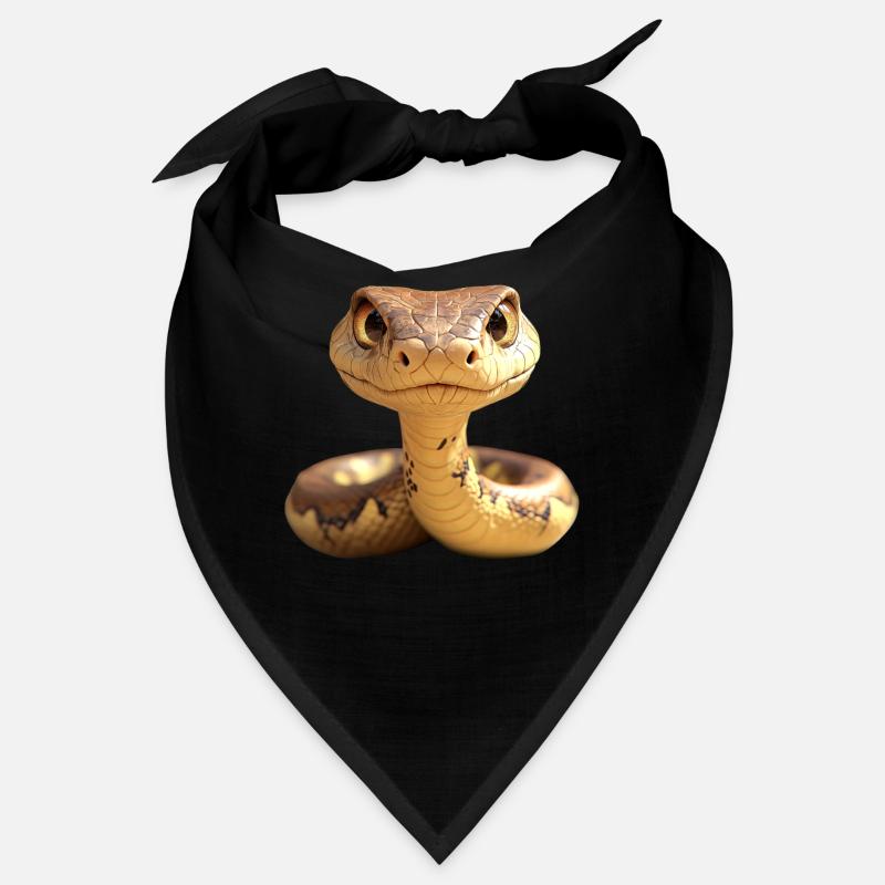 Schlange Python Kobra Mamba Klapperschlange Snake Bandana