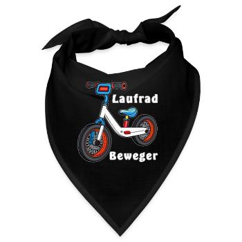 LAUFRAD BEWEGER - Bandana - Schwarz - Vorne