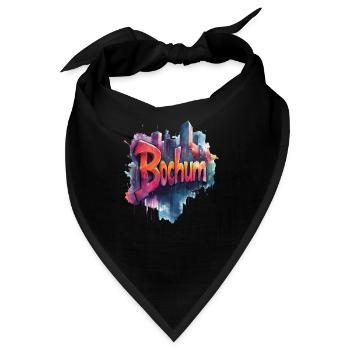 Bochum - Bandana - Schwarz - Vorne