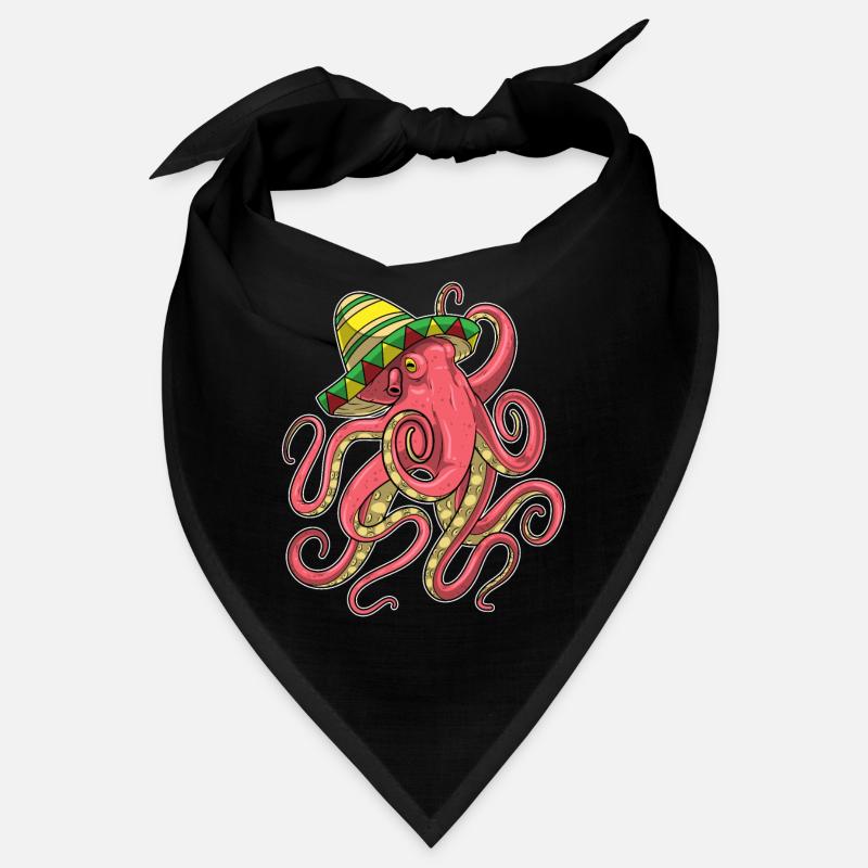 Sombrero pieuvre Bandana