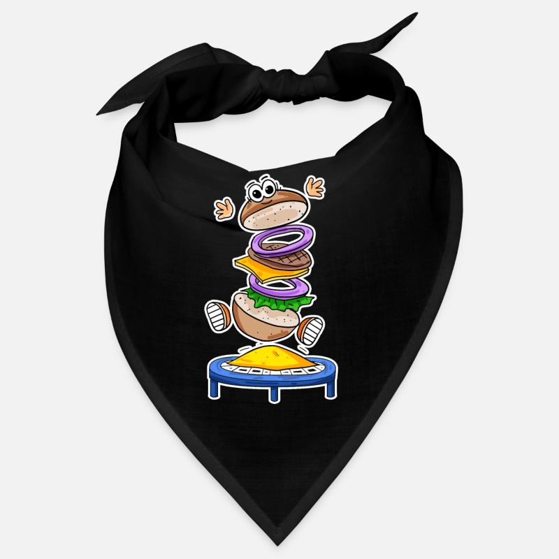 Trampoline Burger Restauration rapide Bandana