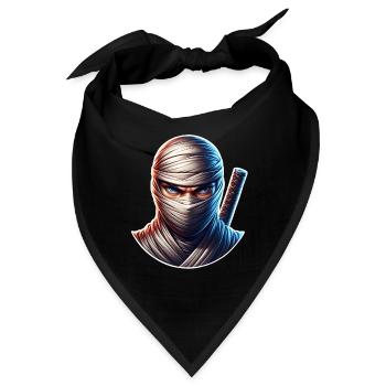 Ninja - Bandana - Schwarz - Vorne