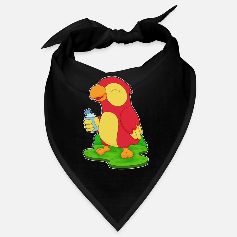 Papagei Wasserflasche Bandana