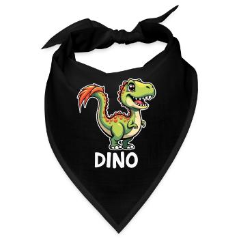 DINO - Bandana - Schwarz - Vorne