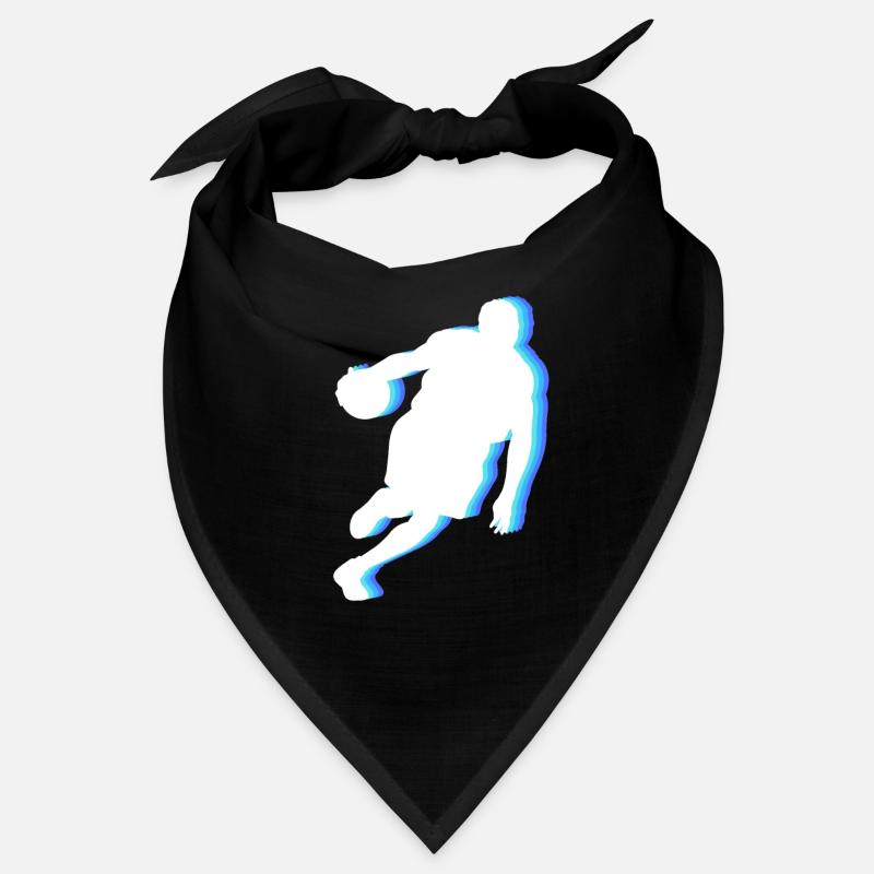 Basketball Tshirt B-Ball Dunking Rebound Player Bandana