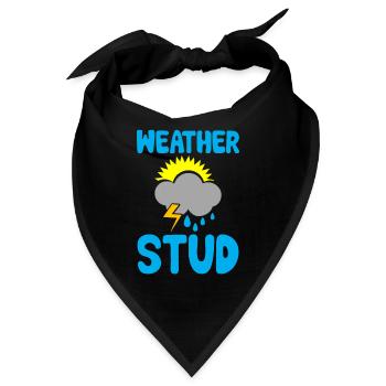 Weather Stud 2 - Bandana - Schwarz - Vorne