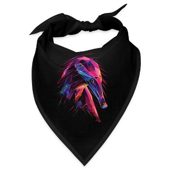 Ameisenbär - Bandana - Schwarz - Vorne