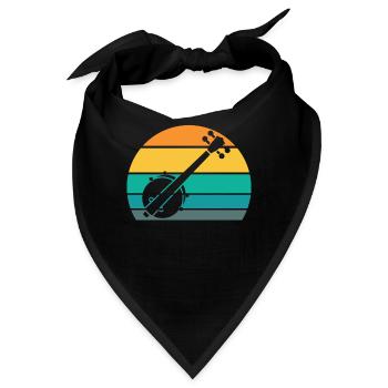 Banjo - Bandana - Schwarz - Vorne