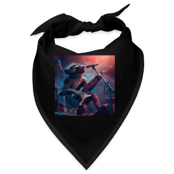 Pavian - Bandana - Schwarz - Vorne