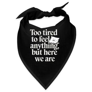 Introversion Alternative Style Emotional - Bandana - Schwarz - Vorne