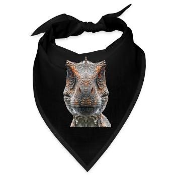 T-Rex - Bandana - Schwarz - Vorne