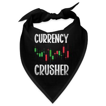 Forex Trading Forex Trader Finanzmarktes - Bandana - Schwarz - Vorne