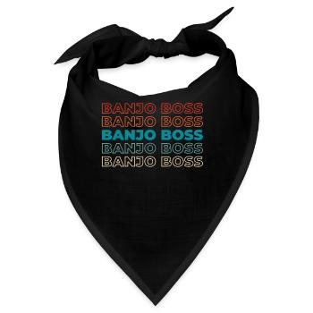 Banjo - Bandana - Schwarz - Vorne