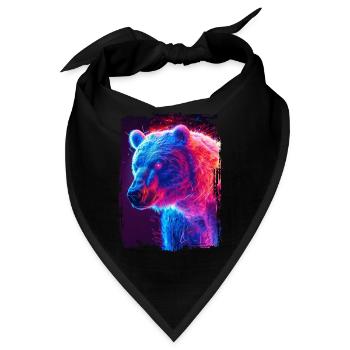 Tragen - Bandana - Schwarz - Vorne