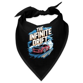 Infinite Drift - Autorennen - Bandana - Schwarz - Vorne