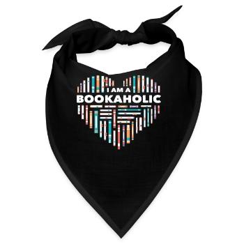 I Ein Bookaholic-Bibliothekar Lesung - Bandana - Schwarz - Vorne