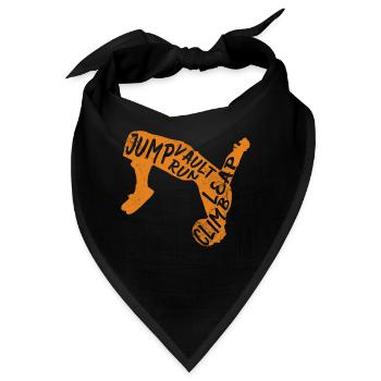 Backflip - Bandana - Schwarz - Vorne