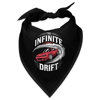 Infinite Drift - Autorennen - Bandana - Schwarz - Vorne