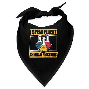Chemieingenieur - Bandana - Schwarz - Vorne