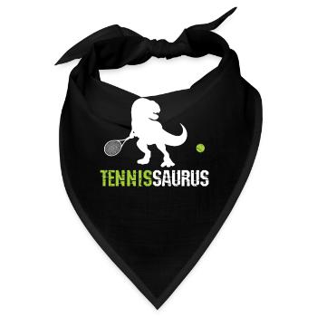 Sportschläger Tennissaurus Racquet Tennis - Bandana - Schwarz - Vorne