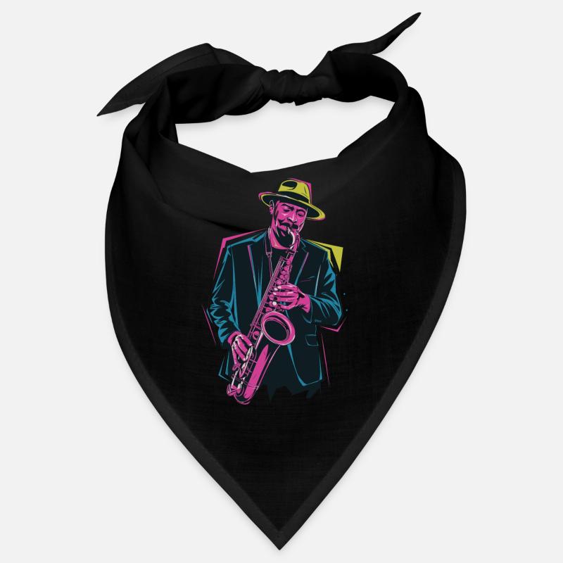 Découvrez la magie du jazz avec le saxophone Bandana
