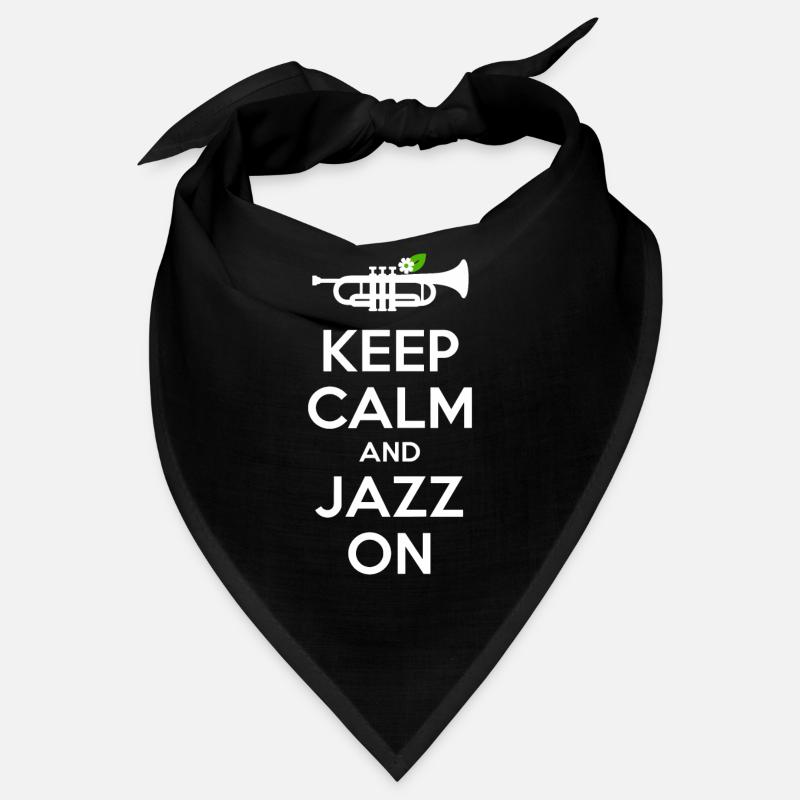 Restez calme et continuez à écouter du jazz Bandana