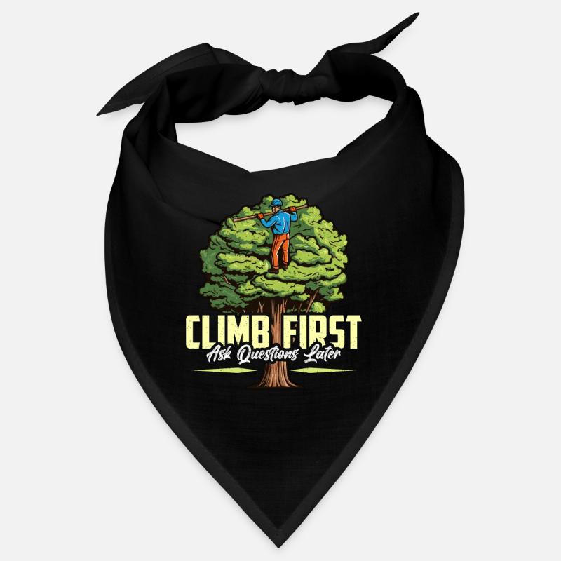 Arborist Climb First Ask Questions Tree Climber Bandana