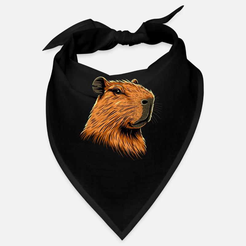 Capybara Be Capy Capybara Drôle Capybara Bandana