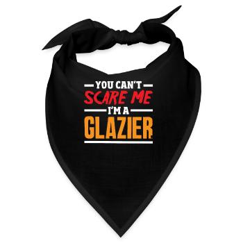 Glaser Geschenk - Bandana - Schwarz - Vorne