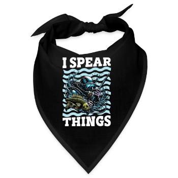 Spearfishing I Spear Things Freedive Spearfisher - Bandana - Schwarz - Vorne
