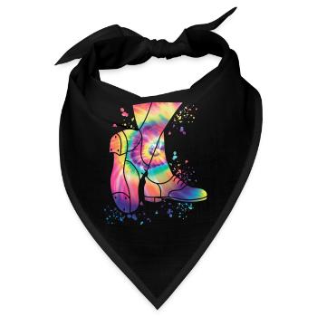 Stepptänzer Stepptanzen Kinder Stepptanz - Bandana - Schwarz - Vorne