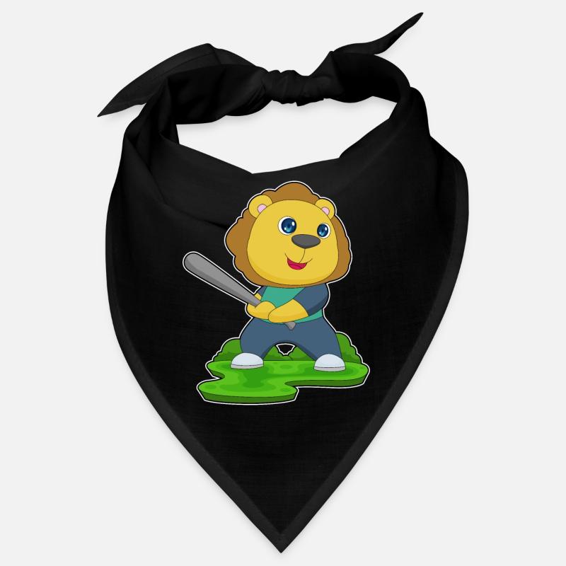Lion Baseball Batte de Baseball Bandana