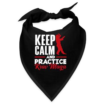 Krav Maga Training Krav Maga - Bandana - Schwarz - Vorne