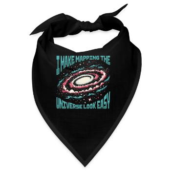 Astronom - Bandana - Schwarz - Vorne