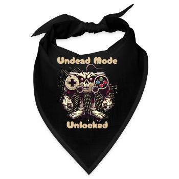 Zombie Gaming Controller Modus Entfesselt - Bandana - Schwarz - Vorne